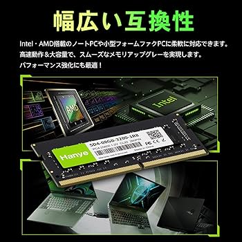 ノートPC用メモリ　PC4 8GB 17枚セット Amazon | シー・エフ・デー販売 CFD販売 ノートPC用メモリ PC4
